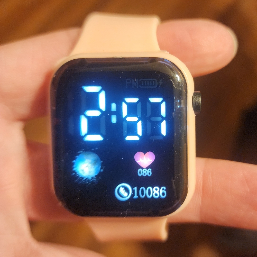 Styleways Kids Pink Smartwatch with Band NWOT